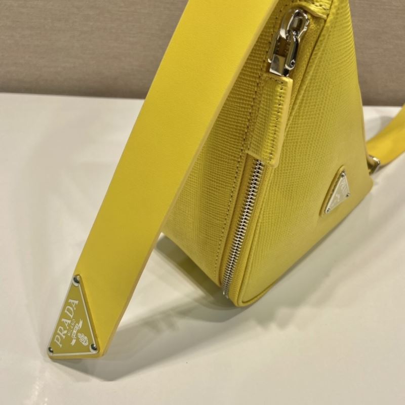 Pra*a triangle pouch